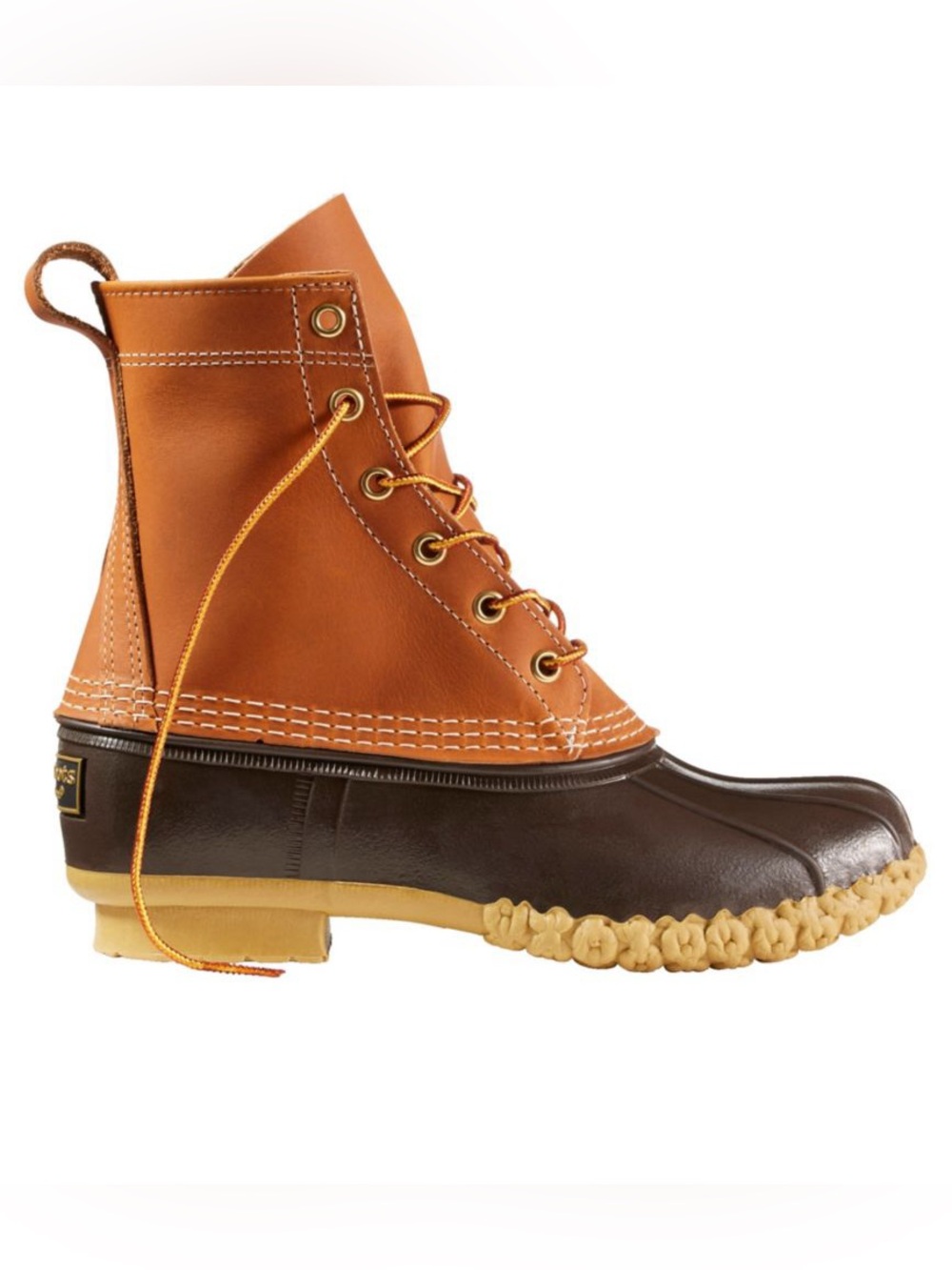 L.L. Bean Women's Bean Boots 8" tan/brown